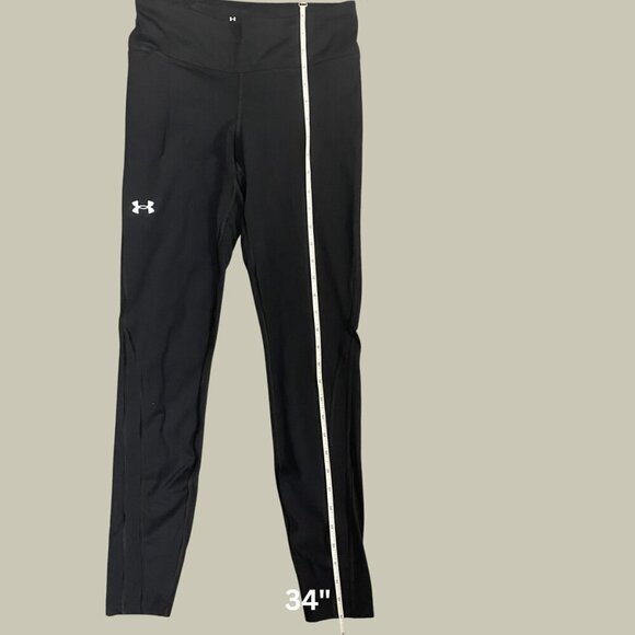 🔥 Under Armour HeatGear Compression Leggings | Size M | Athleisure Essential - Picture 7 of 11